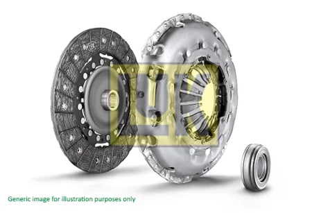 Комплект зчеплення VW Golf VII/VIII 1.5TSI/eTSI, 17-, 96kw, (DACA, DPBA) LuK 622 3528 00