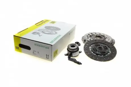 Комплект сцепления MB Sprinter 2.2-2.7CDI 03-06 (с выжимным)), d=240mm LuK 624 3182 33