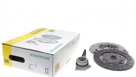 Комплект сцепления VW T5/T6 2.0TDI/4motion 09-, 100/103kw, d=240mm (+выжимной)) LuK 624 3517 33