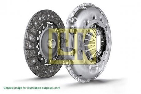 Комплект зчеплення Fiat Ducato 2.3D 06- (d=250mm) LuK 625 3145 09