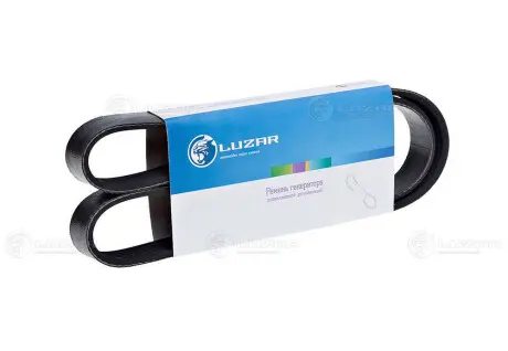 Ремінь генератора 2123 (полікліновий) (L=1888) Luzar LB0123