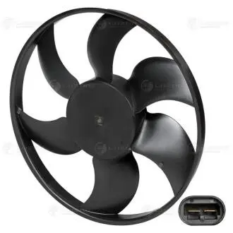 Вентилятор охлаждения радиатора RENAULT Logan AC+ (08-) (без кожуха) (LFc 0951) Luzar LFC0951