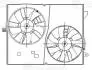 Электровентиляторы охлаждения с кожухом (2 вент.) Chevrolet Captiva/Opel Antara (06-) (LFK 0543) Luzar LFK0543 (фото 3)
