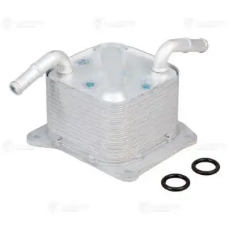 Радиатор масл. Nissan Juke (10-)/Лада Vesta (15-) 1.6i CVT (JF015E) (LOc 0101) Luzar LOC0101