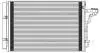 Радиатор кондиционера с ресивером Kia Soul II (14-) 1.6i/2.0i (LRAC 0819) Luzar LRAC0819 (фото 3)