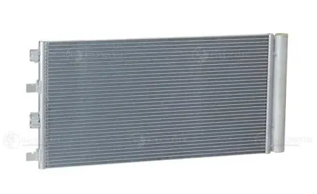Радіатор кондиціонера Duster 1.5dci (10-) МКПП (LRAC 0950) Luzar LRAC0950