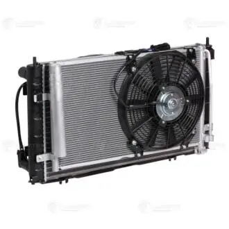 Радиатор охлаждения 2170 (+рад. кондиц+вентиляторы)(А/С Panasonic) Luzar LRK01272