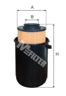 Фильтр воздушный MB207-410D (в корп..) M-FILTER A 264