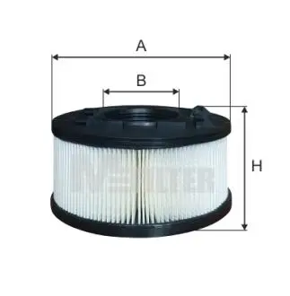 Фильтр воздушный BMW 3 (E46) 1.6/1.8i 02- M-FILTER A 8097