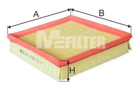 Фільтр повітряний MB SLK 2.0/2.3i 96-04 M-FILTER K 7086