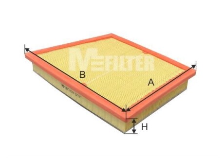 Фильтр воздушный BMW 2 (F45/F46) / X1 (F48) 1.5-2.0 i/d 13- M-FILTER K 7154