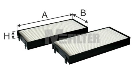 Фільтр салона M-FILTER K90112