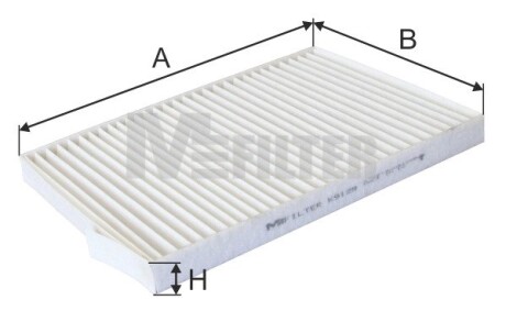 Фільтр салону Renault Koleos 08- M-FILTER K 9129