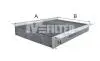 Фильтр салона Jeep Compass/Renegade/Fiat 500X (угольный) M-FILTER K 9160C (фото 1)