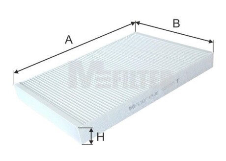 Фильтр салона Audi A4/ A5/ Q5/ Q7 2.0-3.0 TDI 15- M-FILTER K 9181