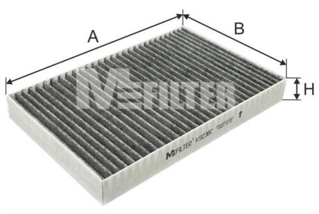 Фільтр повітряний M-FILTER K9238C