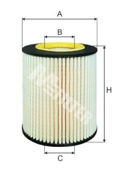 Фільтр масляний Astra H/J 1.7 CDTI 07- M-FILTER TE 4033