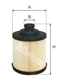 Фільтр масляний Doblo/Combo 1.3JTD/CDTI 04- (UFI) M-FILTER TE 4039