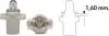 Автолампа B2,4W B8,3d 2 W прозрачная MAGNETI MARELLI 002051000000 (фото 1)