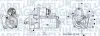 Стартер (12В, 1,9кВт) VOLVO S40 I, V40, NISSAN INTERSTAR, PRIMASTAR, PRIMERA, OPEL MOVANO A, VIVARO A, RENAULT ESPACE IV, GRAND SCENIC II, LAGUNA I, LAGUNA II, MASTER II 1.9D/2.0/2.5D 09.99- MAGNETI MARELLI 063721193010 (фото 1)