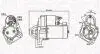 Стартер MAGNETI MQS1289/ FORD FIESTA 1,3 01-08 MAGNETI MARELLI 063721289010 (фото 1)