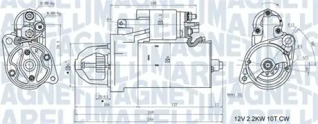Автозапчасть MAGNETI MARELLI 063721411010