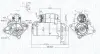 Стартер Renault Trafic 2.0CDTI 06-/Master 2.3CDTI 10- (2kw/12V) (z=10) MAGNETI MARELLI 063721415010 (фото 1)