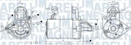 Автозапчасть MAGNETI MARELLI 063721422010