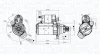 Стартер (12В, 1,1кВт, новий) SEAT IBIZA IV, IBIZA IV SC, IBIZA IV ST, IBIZA V, LEON, LEON SC, LEON ST, MII, TOLEDO IV, SKODA CITIGO, FABIA III, KAMIQ, KODIAQ I, OCTAVIA III, RAPID 1.0-2.0 08.11- MAGNETI MARELLI 063725696010 (фото 2)