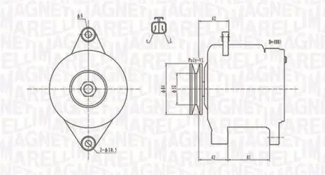 Автозапчасть MAGNETI MARELLI 063731615010