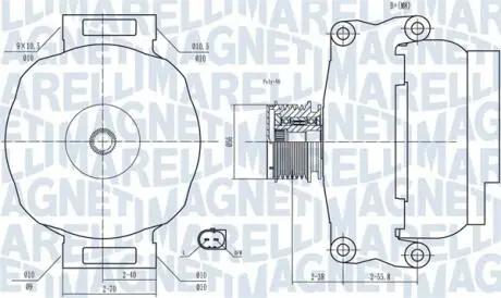 Автозапчасть MAGNETI MARELLI 063731769010
