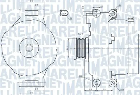Автозапчасть MAGNETI MARELLI 063731773010