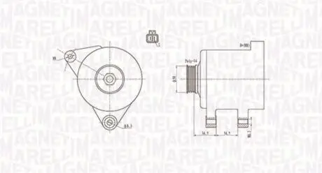 Автозапчасть MAGNETI MARELLI 063731789010