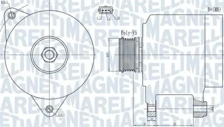 Автозапчасть MAGNETI MARELLI 063732133010