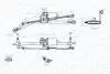 Механізм склоочисників передн (з мотором) FIAT PUNTO, PUNTO/HATCHBACK 09.99-03.12 MAGNETI MARELLI 064012001011 (фото 1)