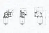 Мотор склоочисника MAGNETI MARELLI 064372300010 (фото 1)