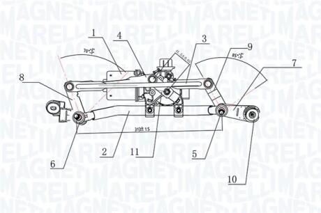 Автозапчасть MAGNETI MARELLI 064377500010