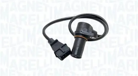 Датчик положення колінчастого вала OPEL ASTRA G, ASTRA G/KOMBI, FRONTERA B, OMEGA B, SIGNUM, SINTRA, VECTRA B, VECTRA C, VECTRA C GTS, ZAFIRA A, SAAB 9-3, 9-5 2.0D/2.2D 11.96-02.15 MAGNETI MARELLI 064848021010