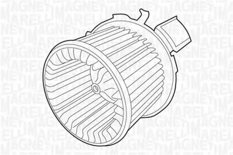 Електродвигун, вентиляція салону MAGNETI MARELLI 069401321010 (фото 1)