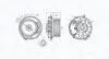 Моторчик пічки VW Golf VII/Passat 12- MAGNETI MARELLI 069412245010 (фото 2)