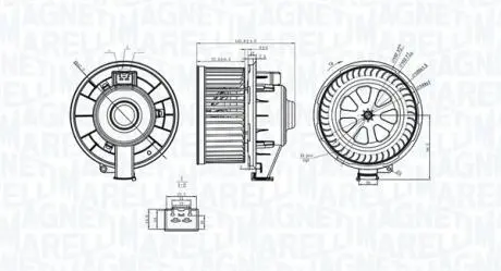 Автозапчасть MAGNETI MARELLI 069412253010