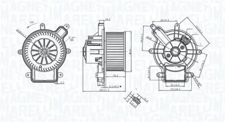 Автозапчасть MAGNETI MARELLI 069412398010