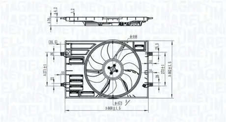Автозапчасть MAGNETI MARELLI 069422828010