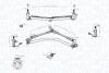 Механізм склоочисників передн (без мотора) VW POLO, POLO IV 10.01- MAGNETI MARELLI 085570757010 (фото 3)