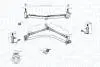 Механізм склоочисників передн (без мотора) VW POLO, POLO IV 10.01- MAGNETI MARELLI 085570757010 (фото 3)