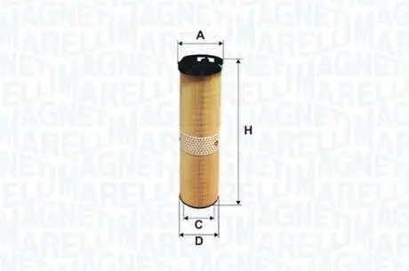 Масляный фильтр MAGNETI MARELLI 153071762440