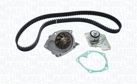 Комплект ГРМ + помпа Nissan Primera 1.9dCi 02-/Renault Scenic/Megane 1.9dCi 03-(133x26) MAGNETI MARELLI 341401280001