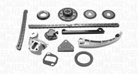Комплект ГРМ (ланцюг + шестерня) SUZUKI BALENO, GRAND VITARA I, GRAND VITARA II, VITARA 1.8/2.0/2.0D 03.96-02.15 MAGNETI MARELLI 341500000330