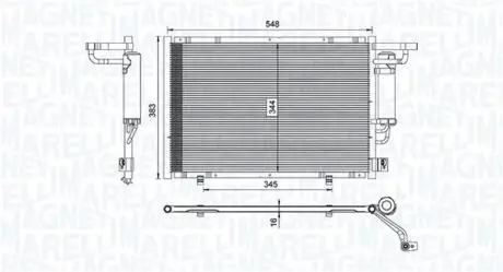 Автозапчасть MAGNETI MARELLI 350203100600