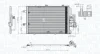 Конденсатор кондиціонера (з осушувачем) OPEL COMBO TOUR, COMBO/MINIVAN, CORSA C, CORSA C/HATCHBACK, TIGRA 1.0-1.8 09.00- MAGNETI MARELLI 350203770000 (фото 1)